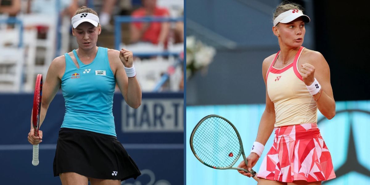 Elena Rybakina vs Dayana Yastremska is one of the second-round matches at the Ningbo Open 2025. (Photos: Getty)