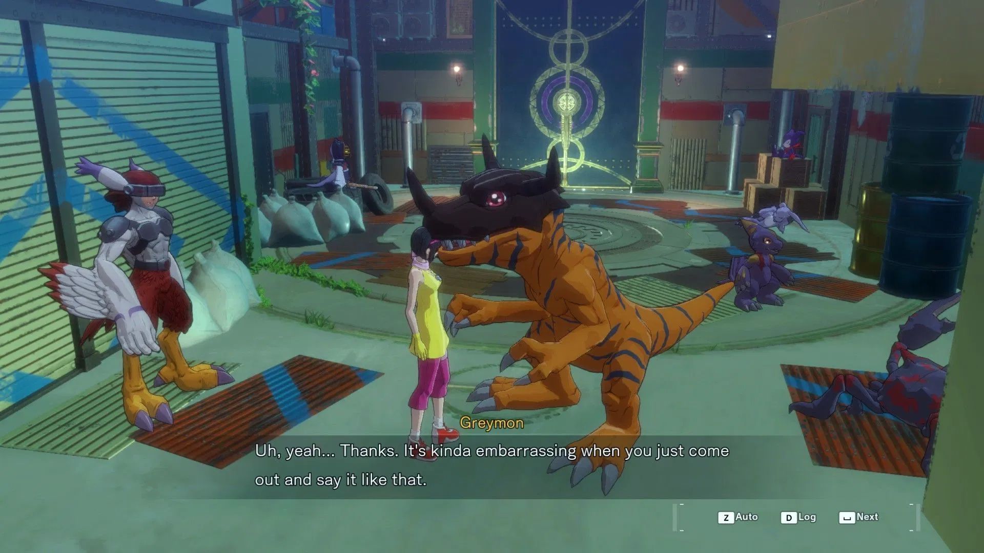 Talk to Digimon (Image via Bandai Namco)