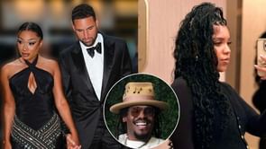 Cam Newton’s GF Jasmin drops 3-word reaction as Klay Thompson loses focus over Megan Thee Stallion’s bodycon dress during food review