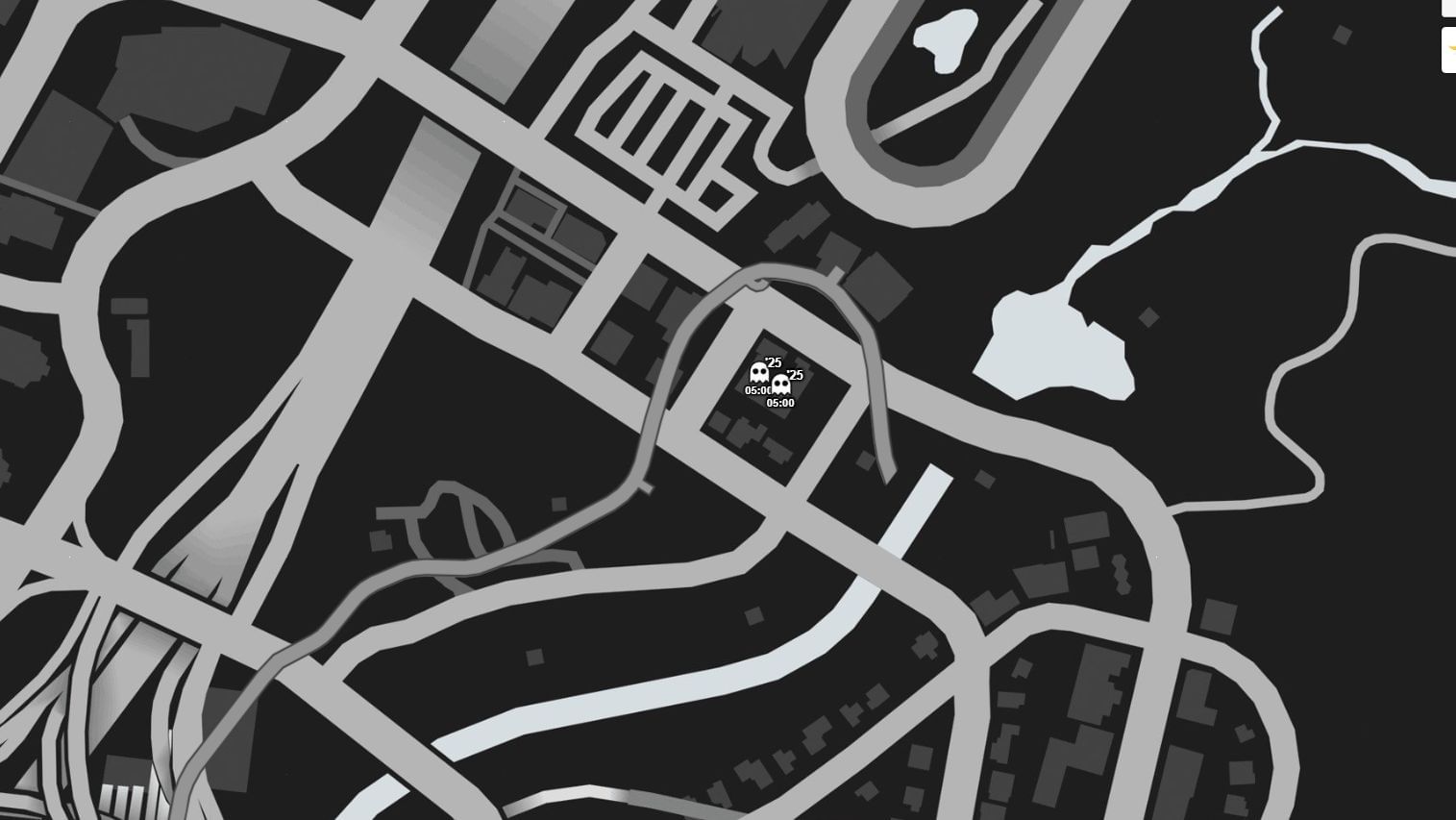 Ninth ghost&#039;s location (Image via GTAweb.eu)