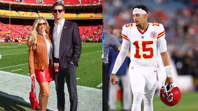 [PHOTO] Chiefs heiress Gracie Hunt turns heads in elegant gameday look with BF Derek Green post KC vs. Raiders matchup