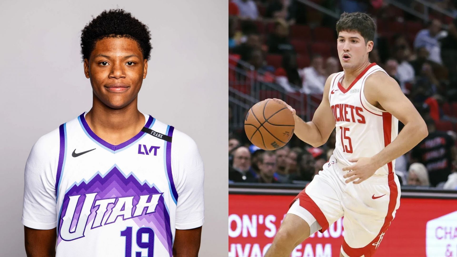Utah Jazz vs Houston Rockets Preseason Game Preview and Prediction (Photos via IMAGN)