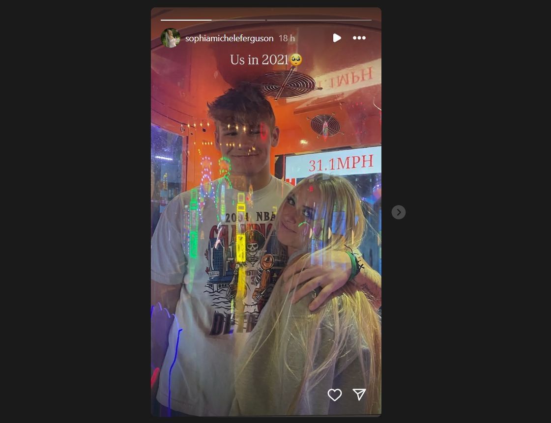 Sophia&#039;s IG story