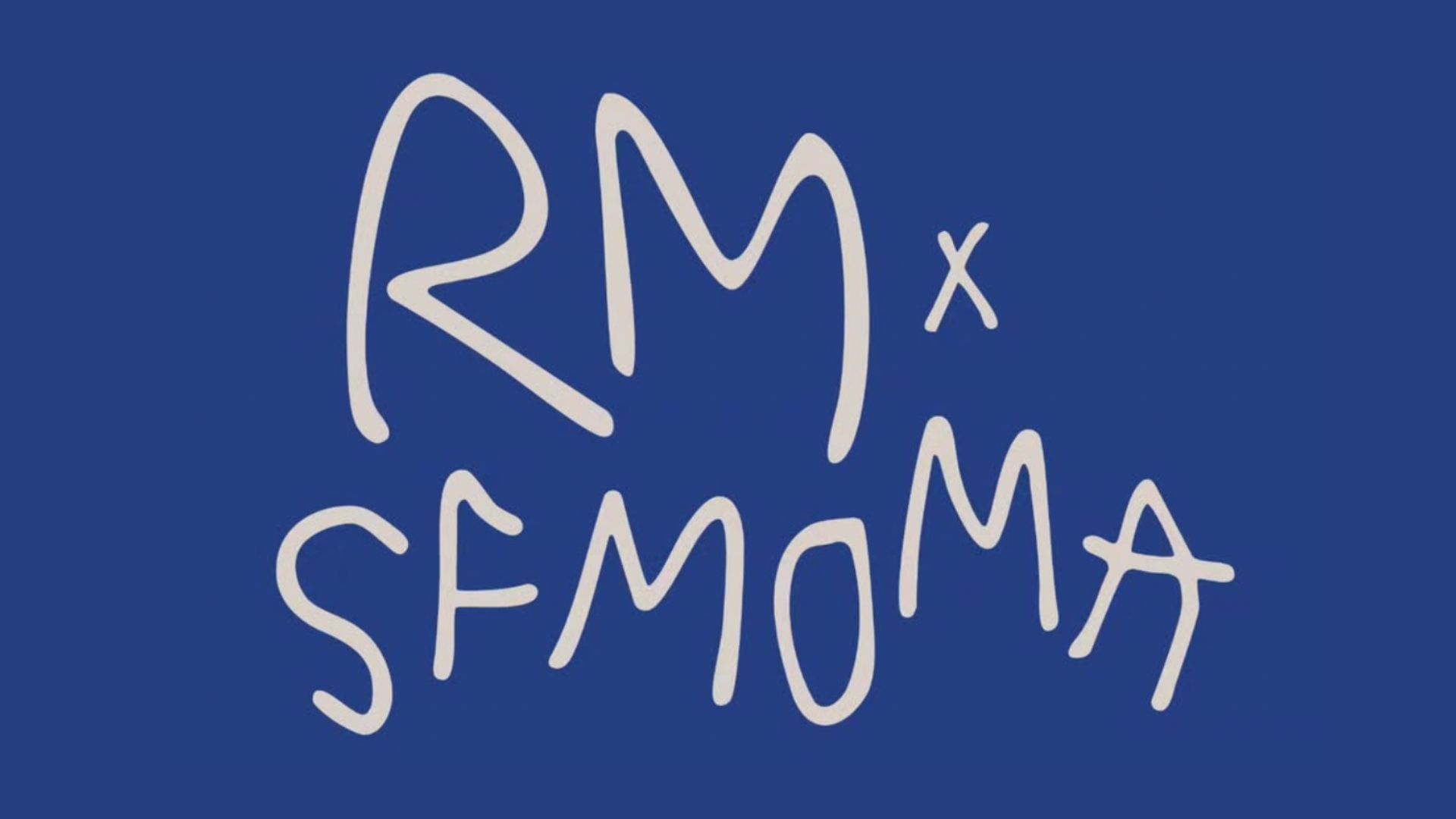 Namjoon and SFMOMA (Image via Instagram/@rkive)