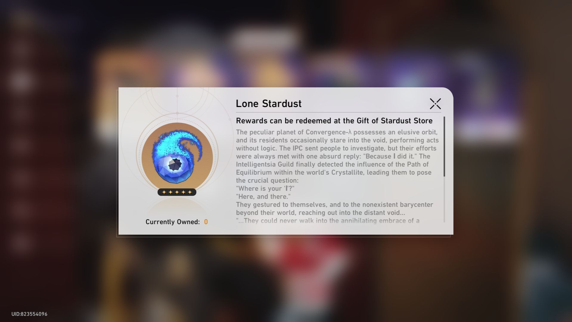 Lone Stardust (Image via Sportskeeda Gaming || HoYoverse)