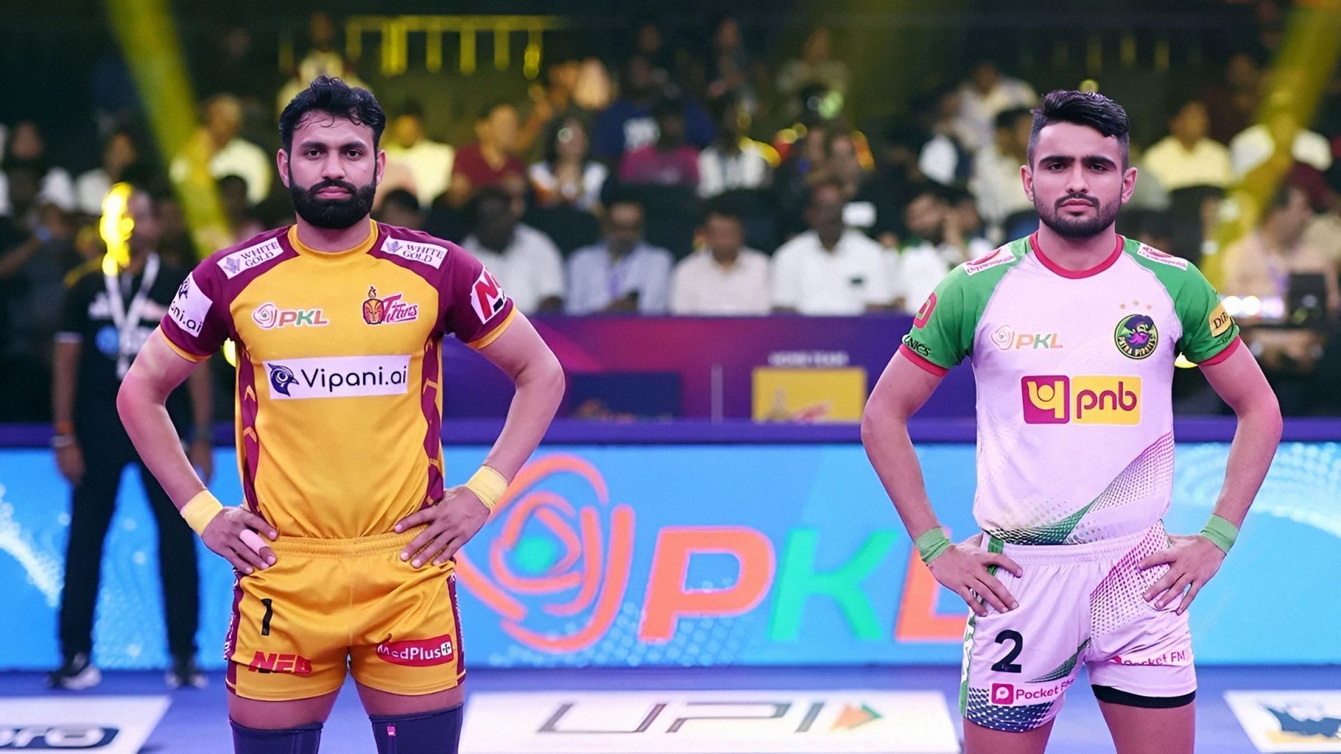 Telugu Titans makes a comeback in second half to win match against Patna Pirates (Image via prokabaddi.com)