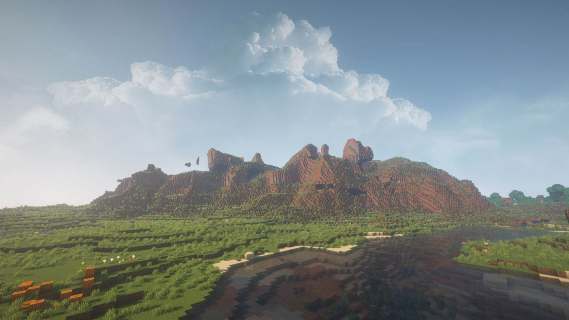 Dramatic Skys mod makes the skies in Minecraft more realistic (Image via Modrinth)