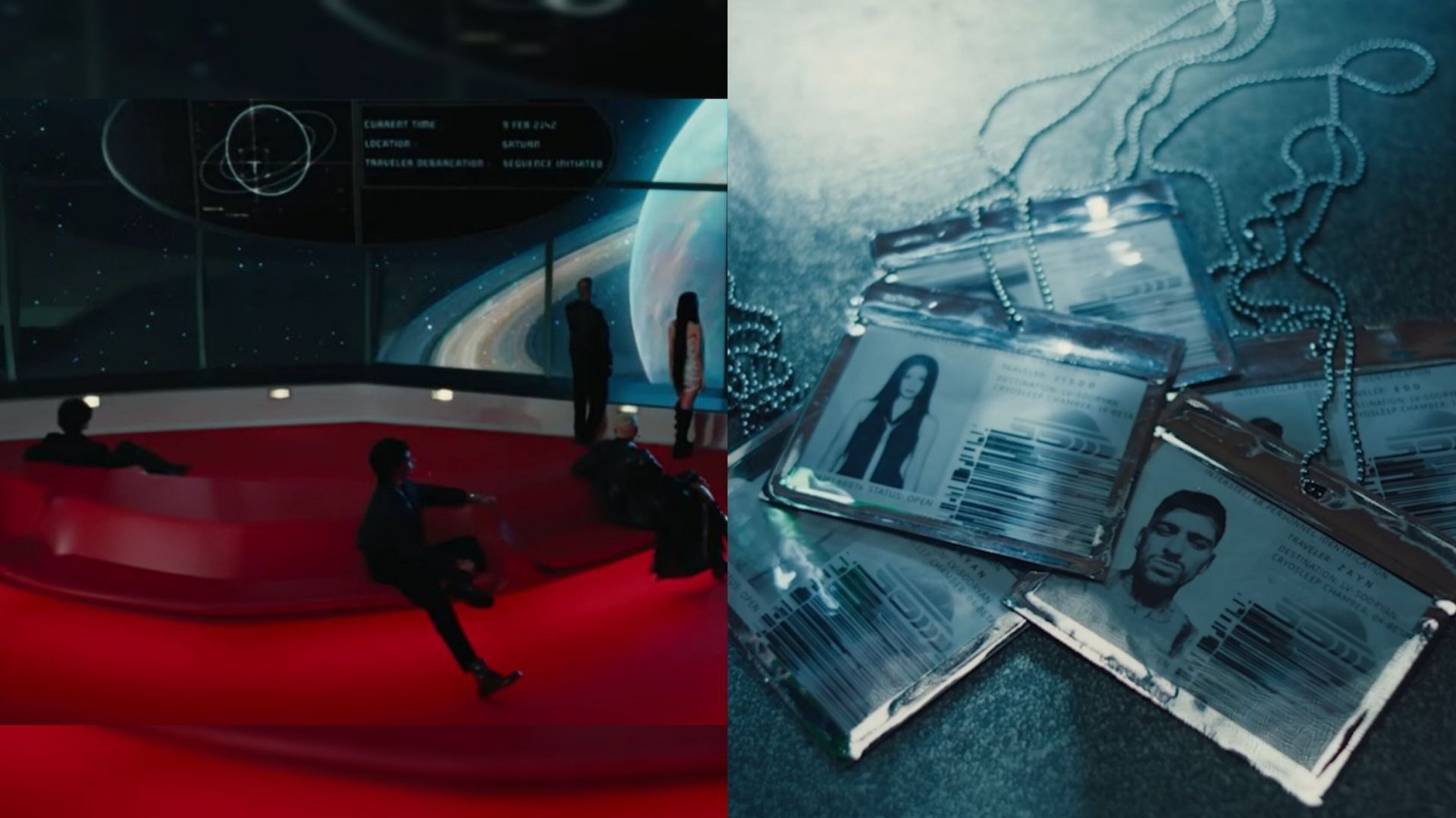 Netizens looking at other possible hints in the MV (Images via YouTube/@Zayn)