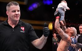"As a father, I felt deeply" - Marc Goddard gets emotional after witnessing Charles Oliveira’s beautiful UFC Rio moment