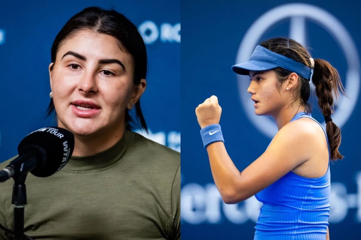 Bianca Andreescu and Emma Raducanu - Source: Getty