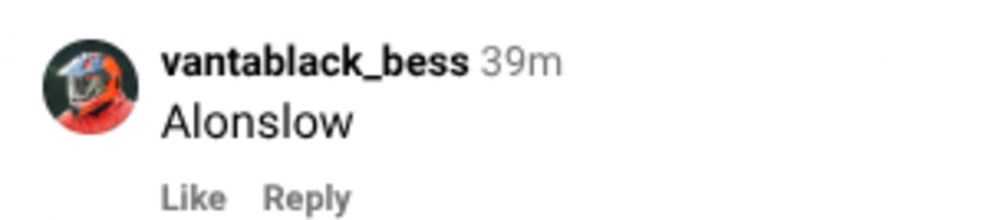 A fan reaction via Instagram