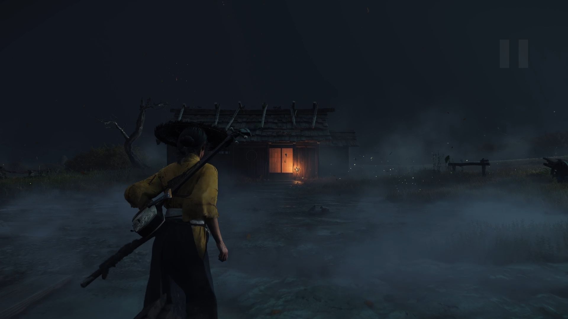 Get inside the small hut (Image via Sucker Punch)