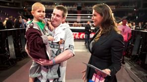 WWE's Stephanie McMahon talks about Connor Michalek as Donald Trump signed a new executive order fighting pediatric cancer