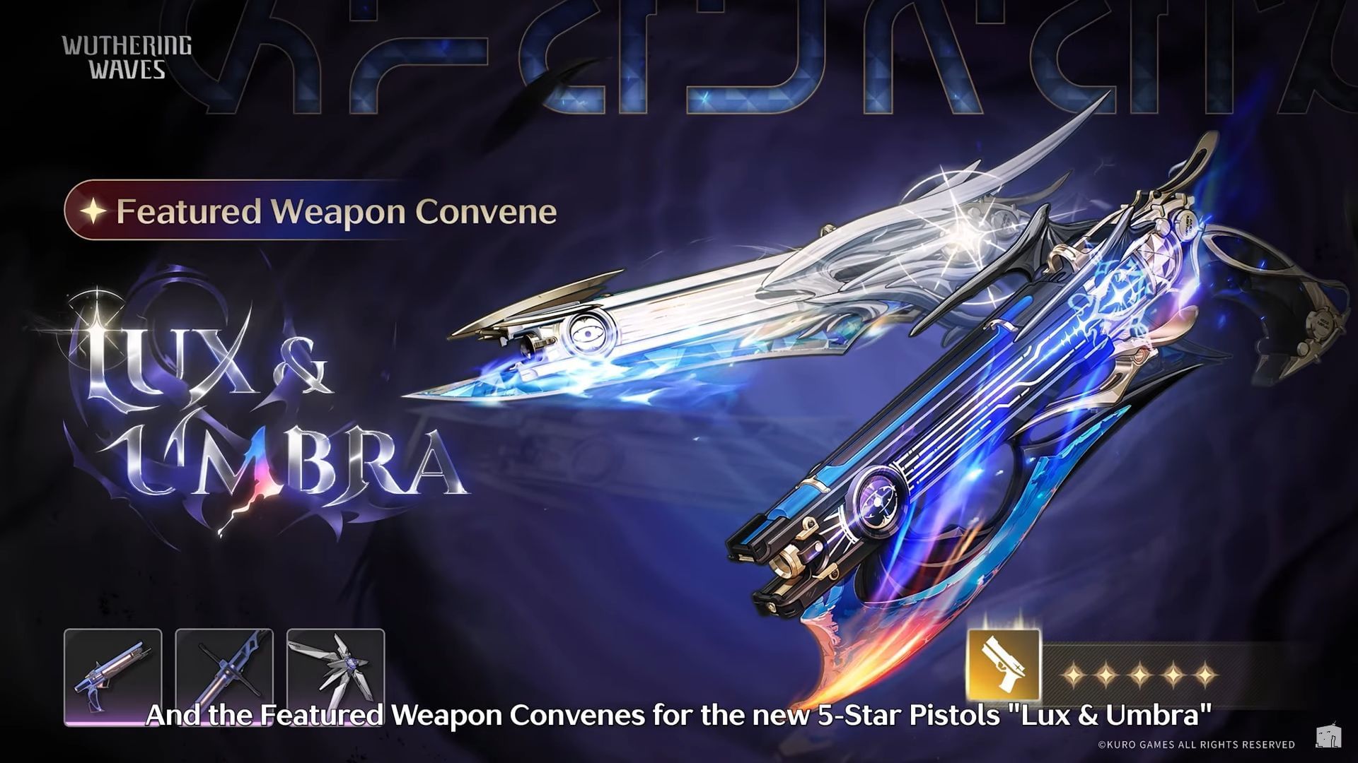 Version 2.7 Phase I - Featured Weapon Convene (Image via Kuro Games)
