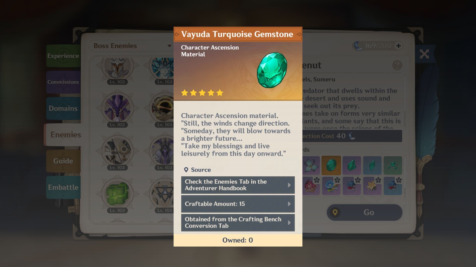 Anemo character ascension stones (Image via Sportskeeda Gaming/HoYoverse)