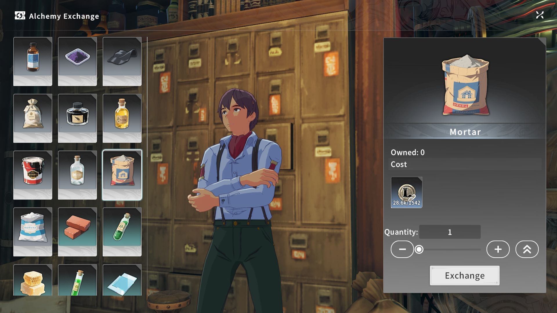Get the item directly from Alchemy Exchange (Image via A Plus)