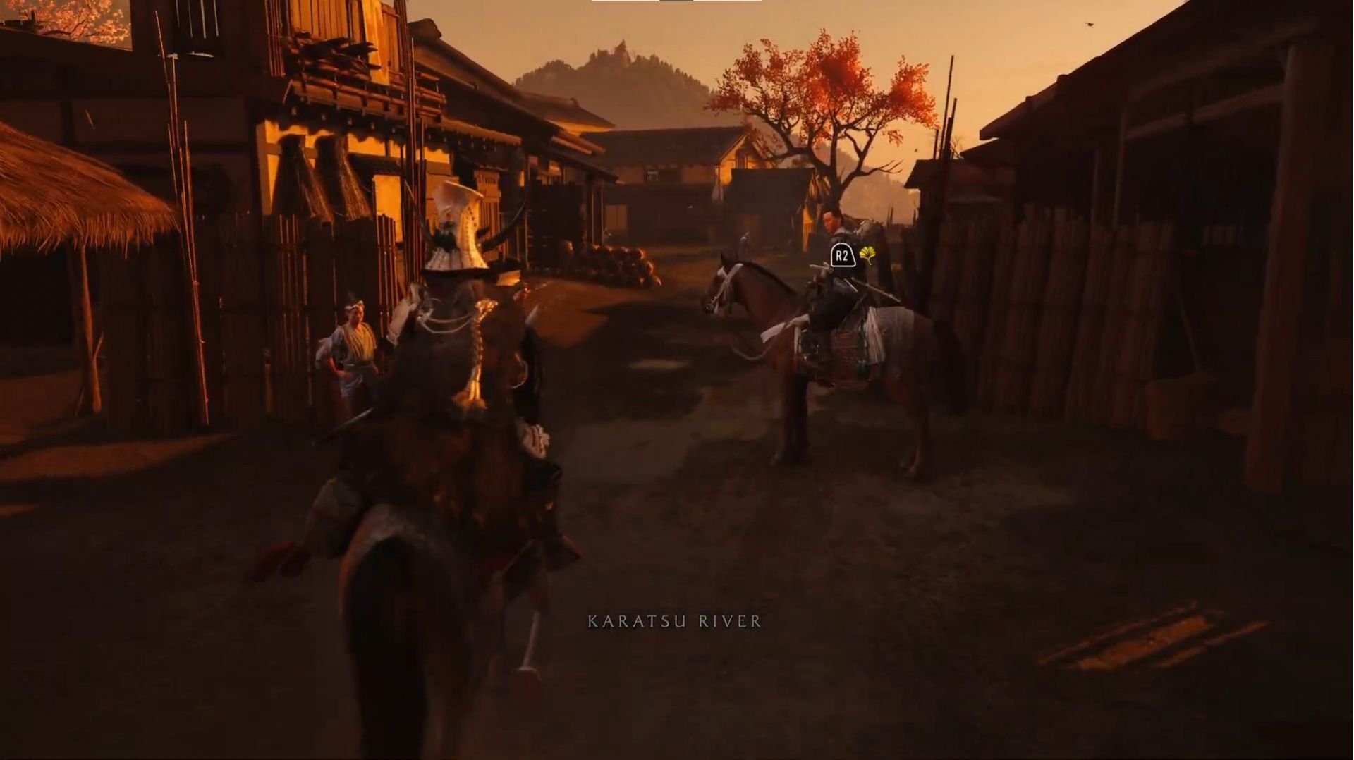 This guide will help you to complete choes of the Storm quest in Ghost of Yotei (Image via Sportskeeda Gaming || Sucker Punch)