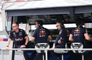(L-R) Red Bull Racing Head of Racing Operations, Richard Wolverson, Pierre Wache, and Laurent Mekies, at Hungaroring. Source: Getty