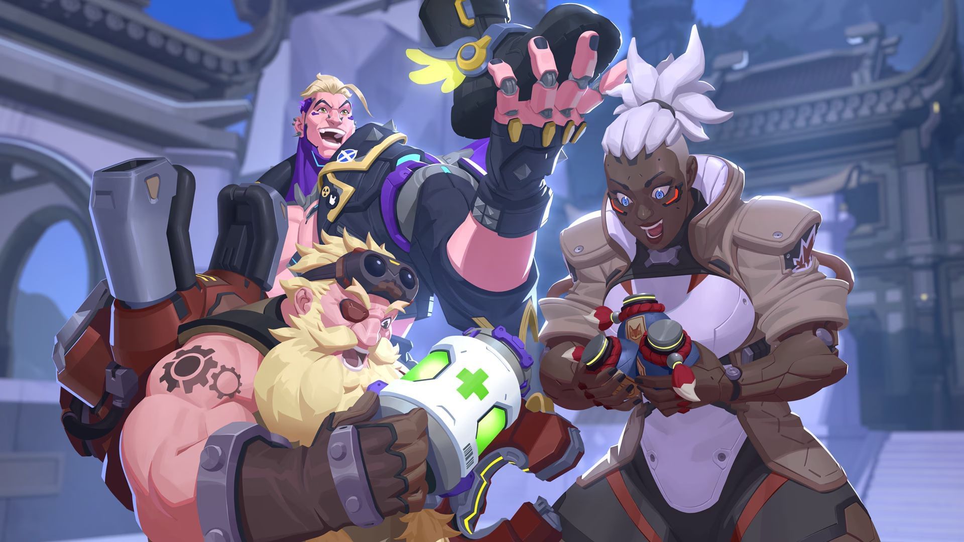 Gadgets in Overwatch 2 Stadium