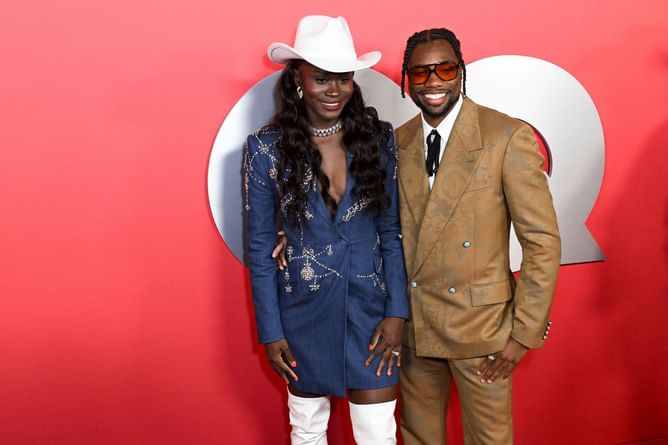 Noah Lyles and fiancée Junelle Bromfield reveal wedding month on the anniversary of their engagement