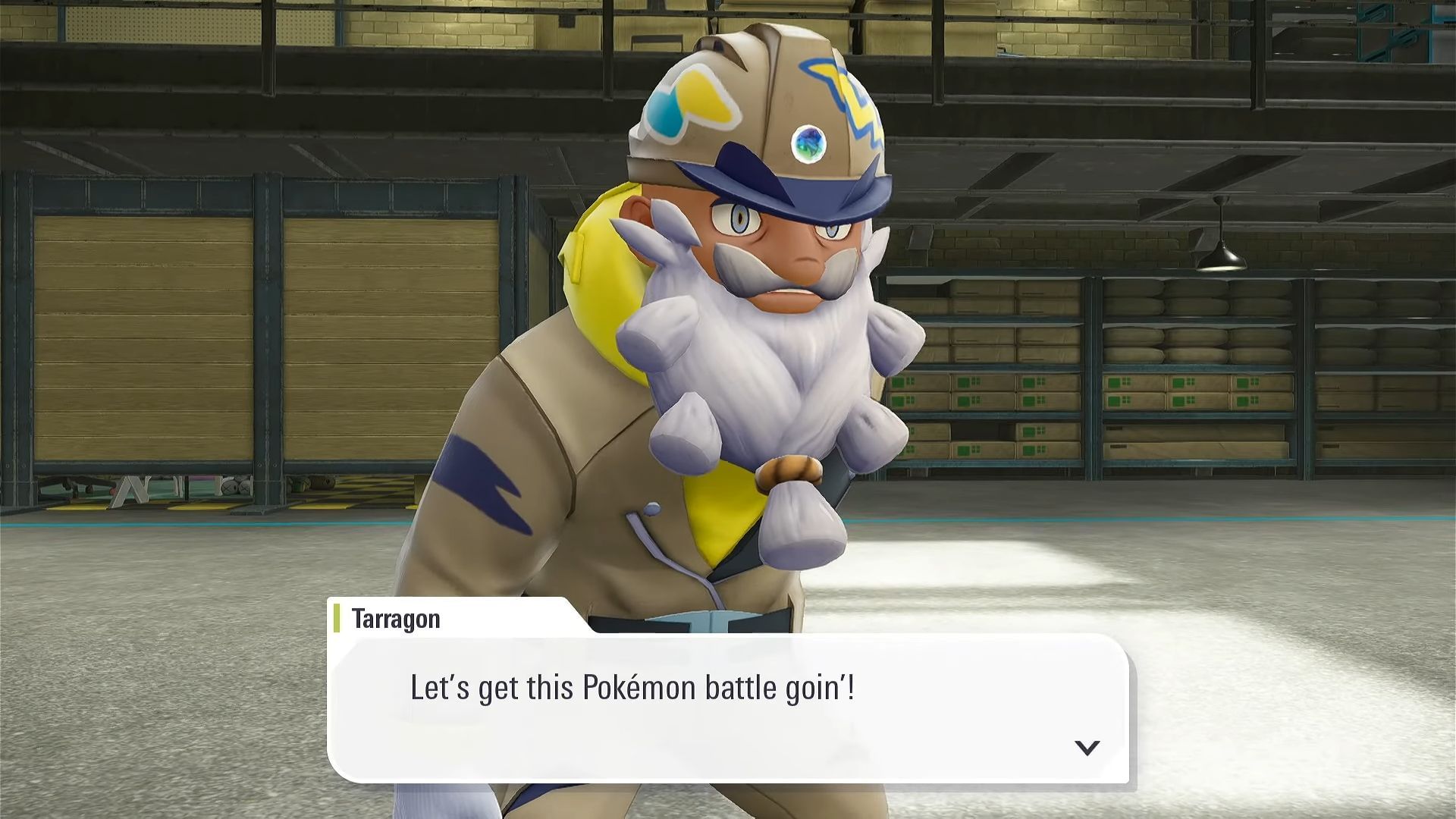 Tarragon at Racine construction (Image via The Pokemon Company)