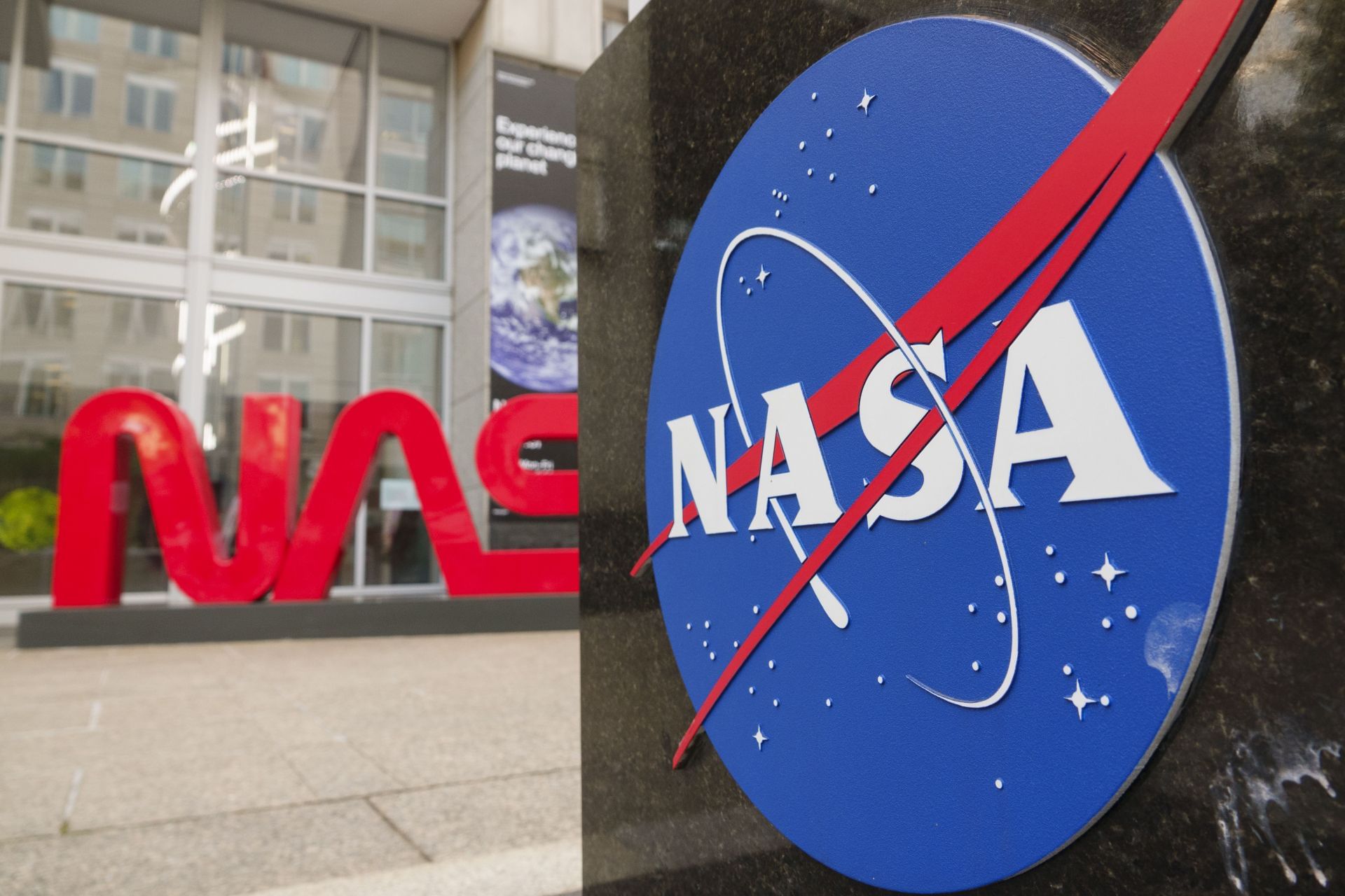 NASA logo (Image via Getty Images)