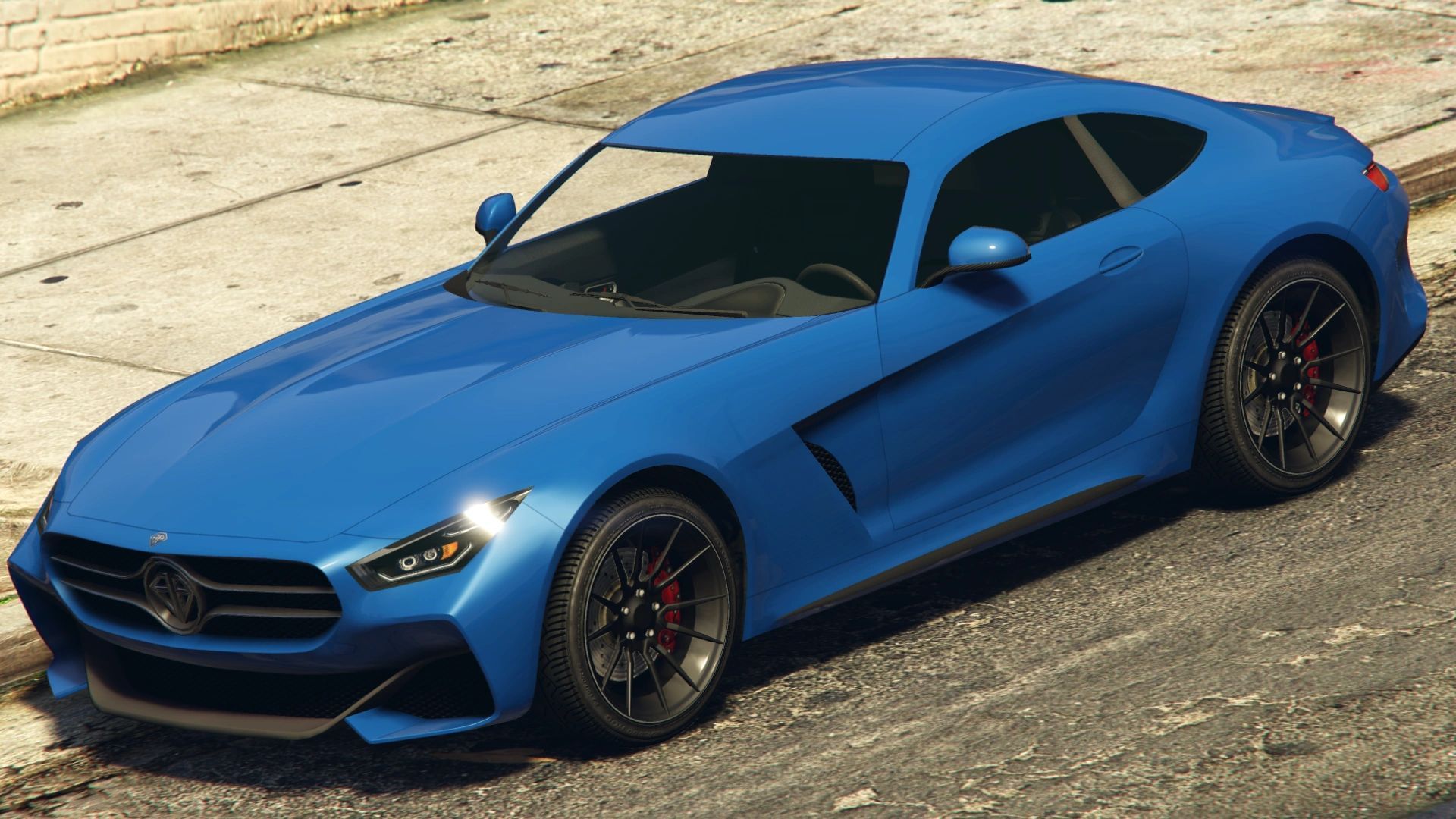 Schlagen GT is a parody version of Mercedes-AMG GT (Image via Rockstar Games // GTA Wiki)