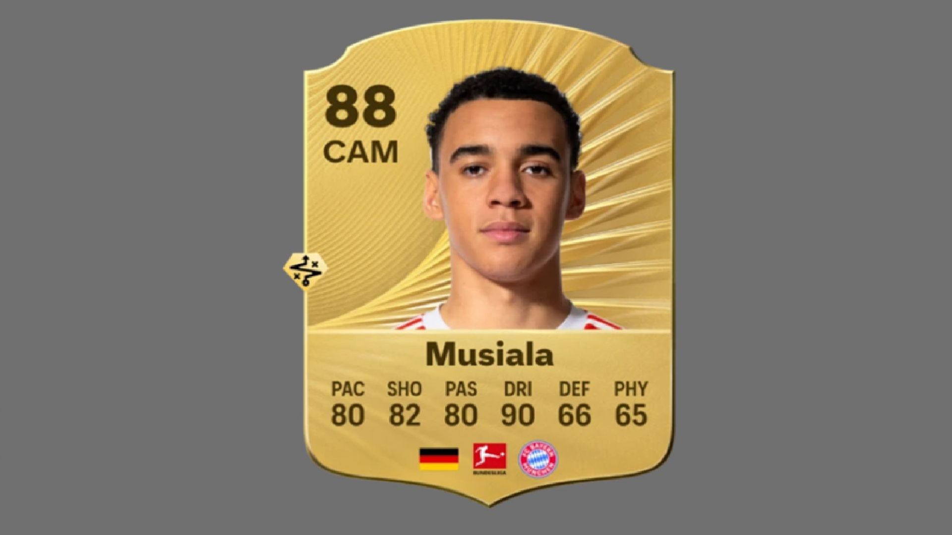 Jamal Musiala is the most versatile player on the list (Image via EA Sports)