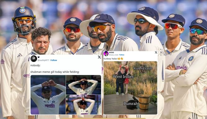 "Needs an open top bus parade" - Top 10 funny memes after West Indies' fighting show on day 3 of 2nd Test vs India 2025