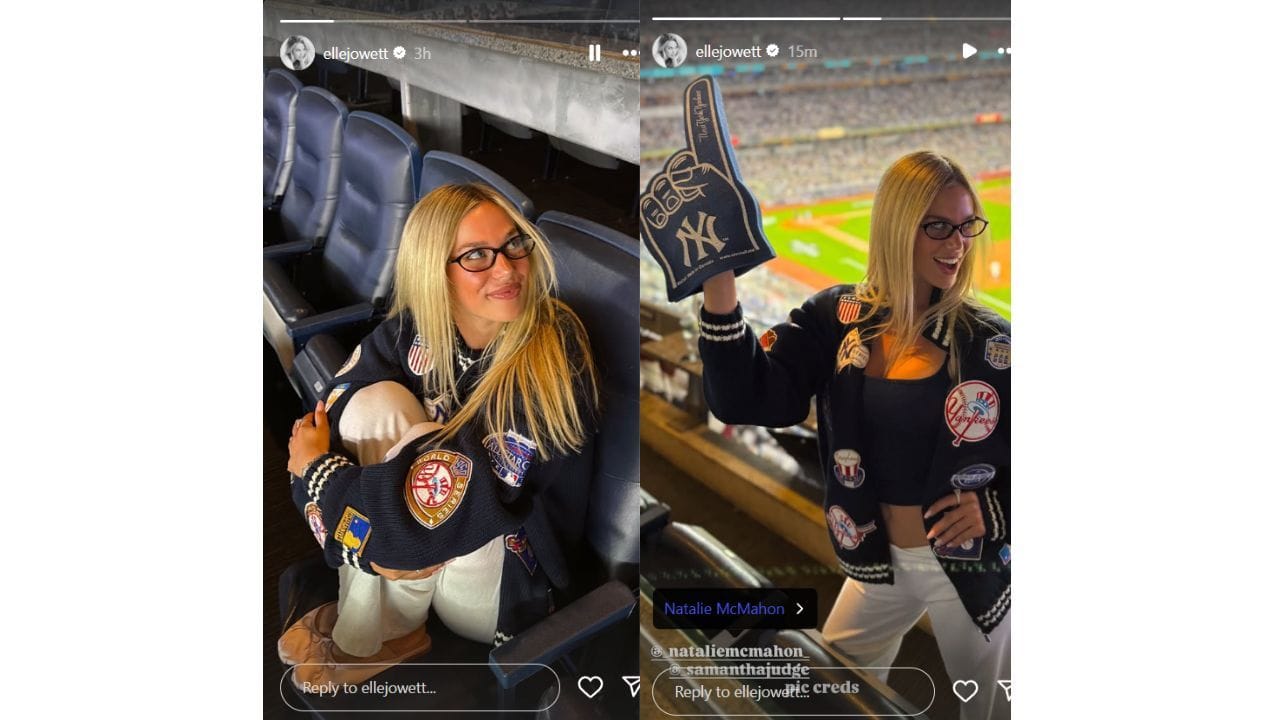 Anthony Volpe’s girlfriend Elle Jowett shares glam moments with Aaron