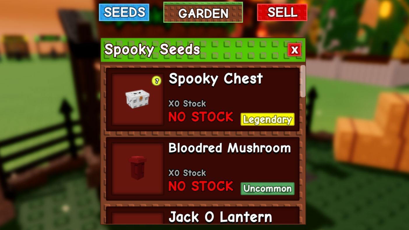 Spooky chest in Grow a Garden (Image via Roblox)