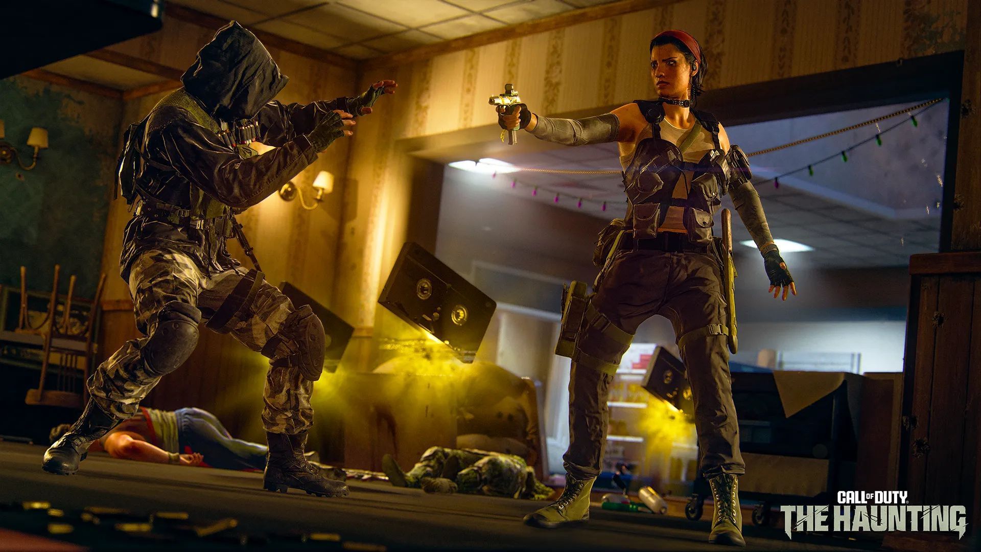 The Haunting Black Ops 6 and Warzone daily login rewards (Image via Activision)