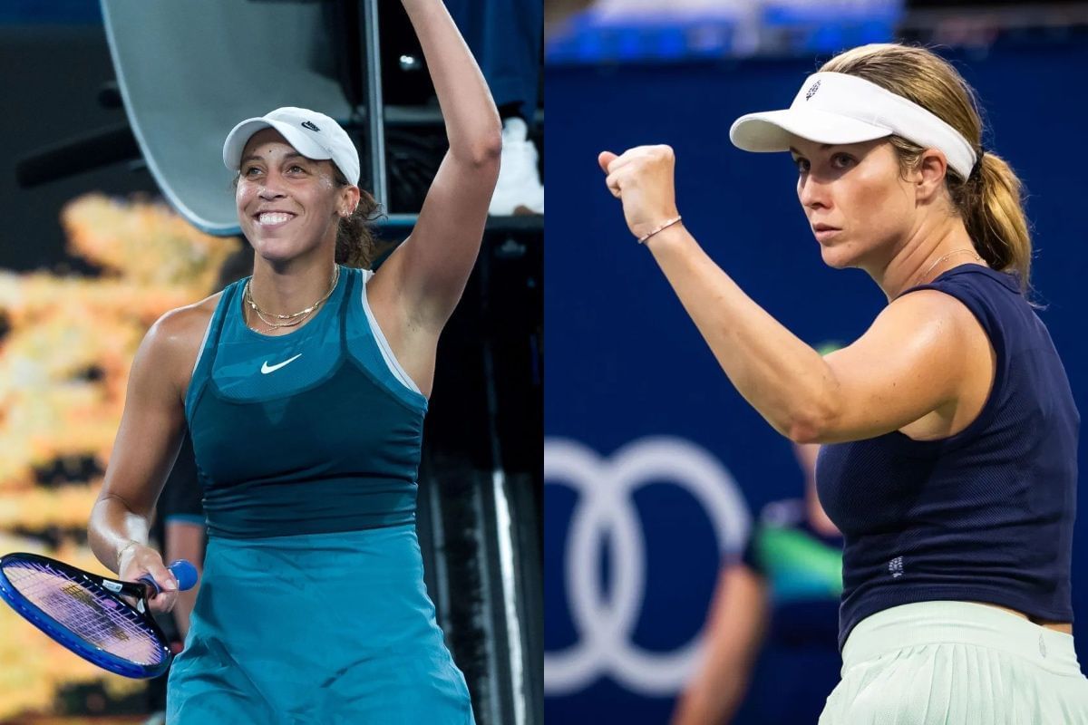 Madison Keys and Danielle Collins- Source: getty