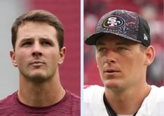 49ers GM John Lynch refuses to guarantee Brock Purdy’s start vs. Falcons as Mac Jones continues to impress