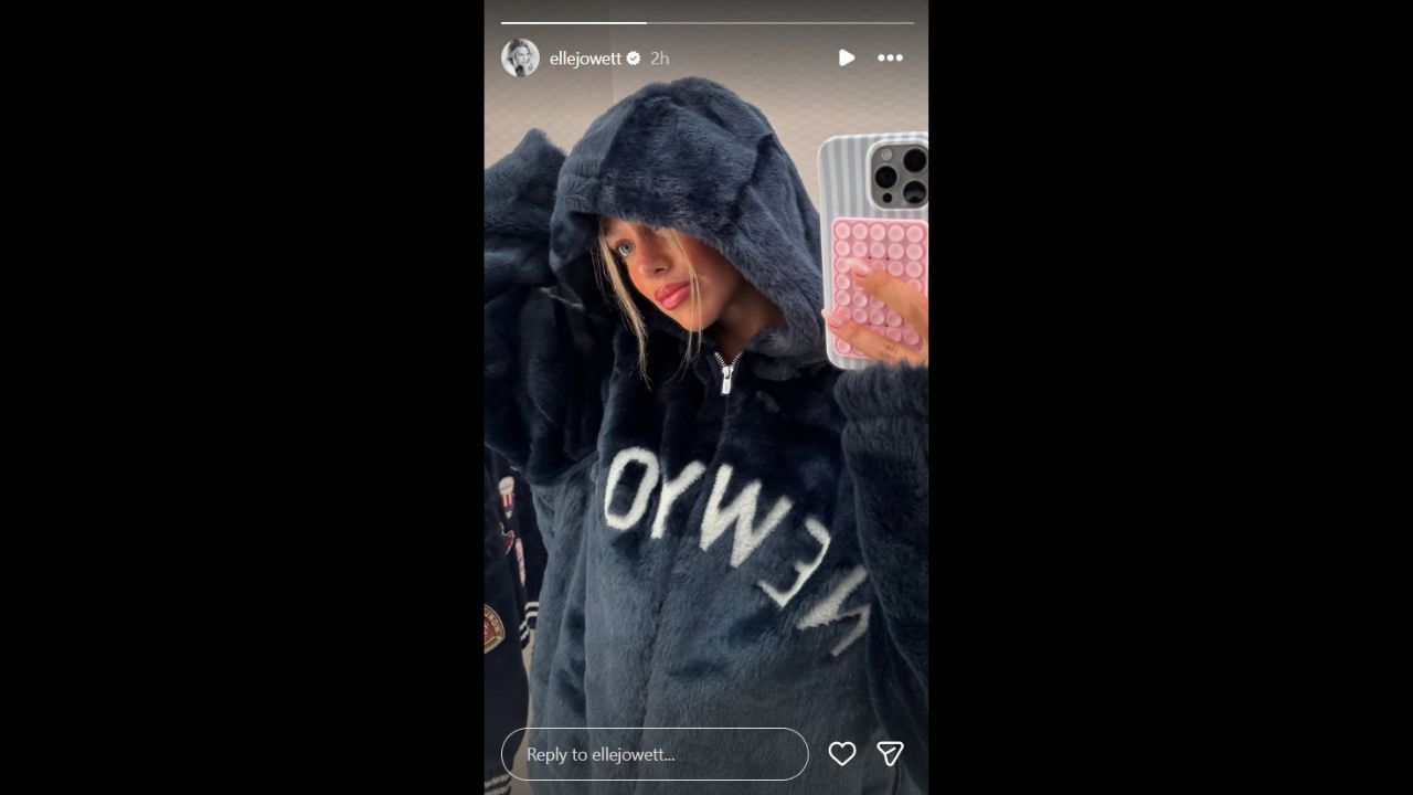 Screenshot of Elle Jowett&#039;s Instagram Story (Image from - Instagram.com/@ellejowett IG Stories)