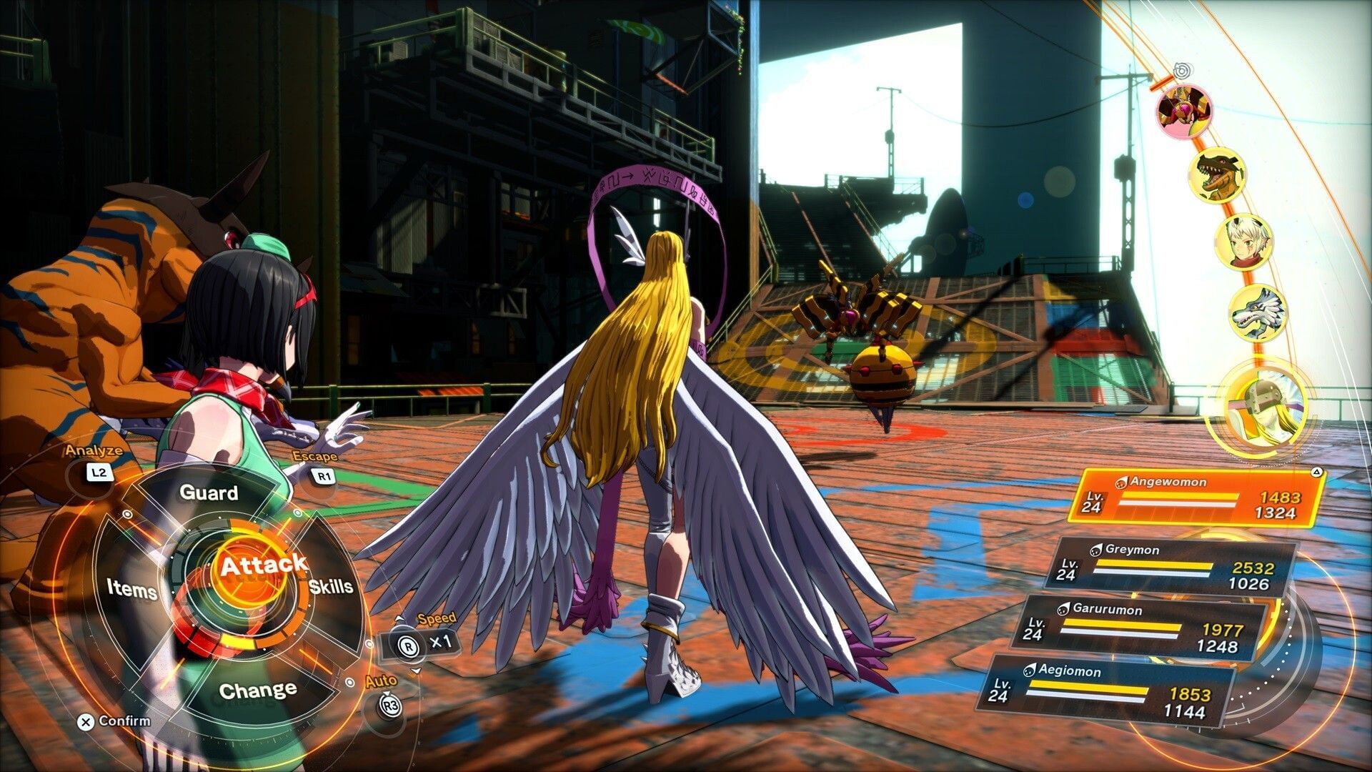 Battles make a big chunk of the playtime in Digimon Story Time Stranger (Image via Bandai Namco Entertainment)