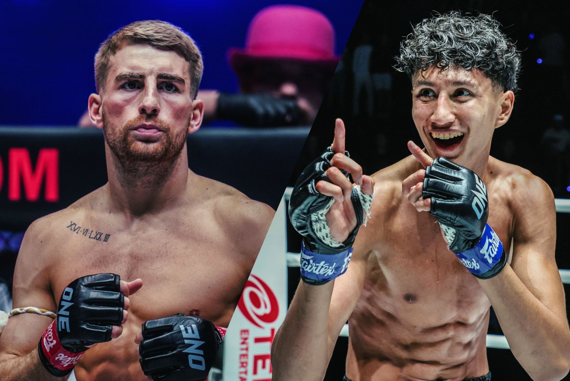 Jonathan Haggerty (left) and Nabil Anane (right) set for a blockbuster matchup at ONE 173. [Images: ONE Championship]