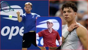 WATCH: Jannik Sinner visibly impressed as David Goffin bests Ben Shelton with impressive shot during Shanghai Masters clash