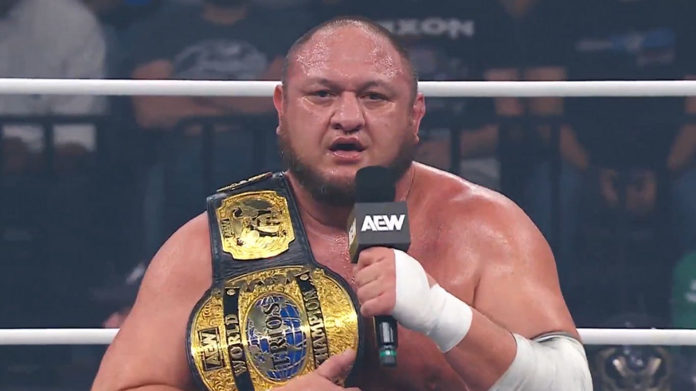Samoa Joe on the recent AEW Dynamite [Image via AEW