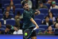 Lorenzo Sonego at the China Open 2025. (Photo: Getty)