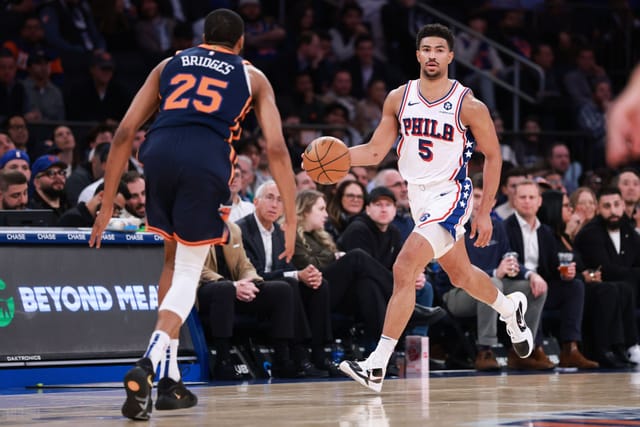 Serene New York Knicks Vs Philadelphia 76ers May 10, 2026 Box Scores Image Illustration Serene New York Knicks Vs Philadelphia 76ers May 10, 2026 Box Scores Image Illustration
