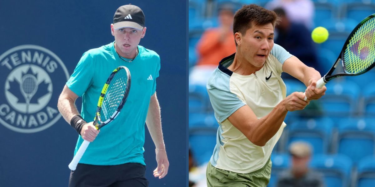 Alex Michelsen vs Beibit Zhukayev is one of the first-round matches at the Almaty Open 2025. (Photos: Getty