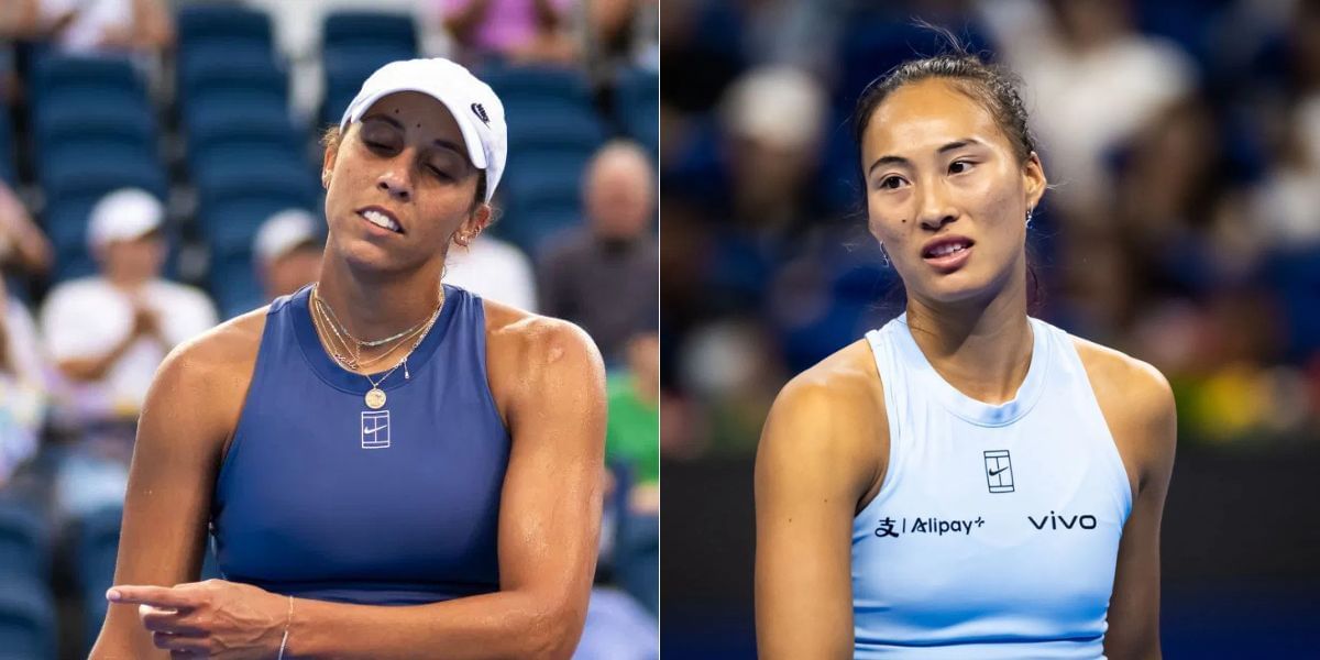 Madison Keys and Zheng Qinwen lead the list of WTA singles withdrawals at Wuhan Open | Image Source: Getty