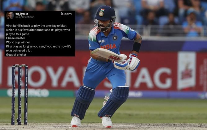 "King's back where he belongs" - Fans react as Virat Kohli returns to ODI team for IND vs AUS 2025 series