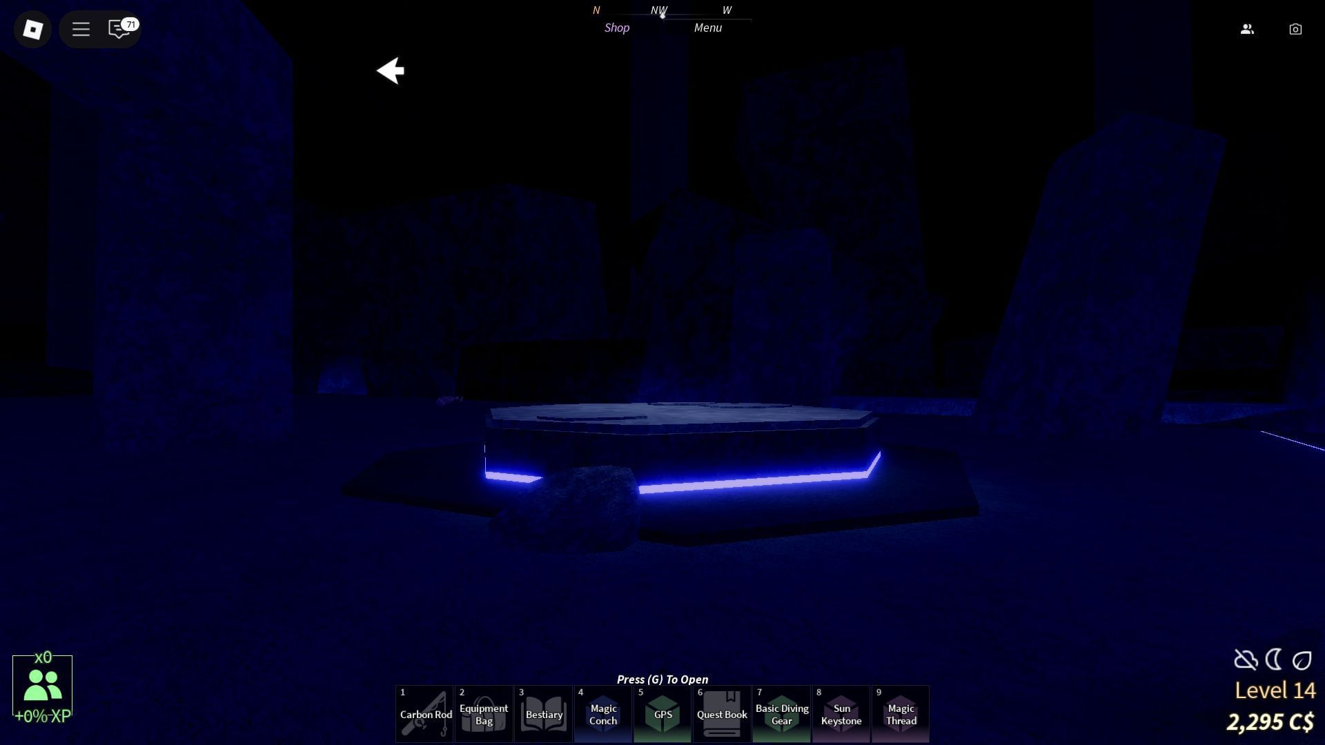 Herculean Enchant can be obtained at the Keeper&#039;s Altar (Image via Roblox)