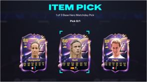 EA FC 26 Base Hero Matchday Pick SBC (October 12): All tasks and cheapest solutions