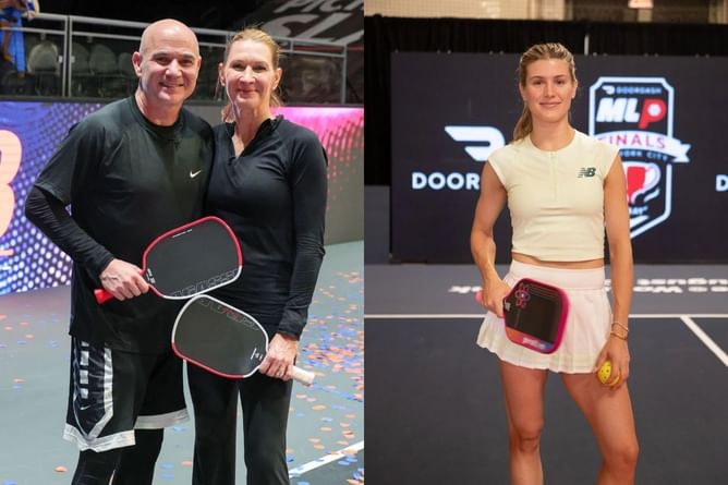 Steffi Graf & Andre Agassi's daughter Jaz & Eugenie Bouchard send special wishes to power couple as they celebrate 24 years of togetherness