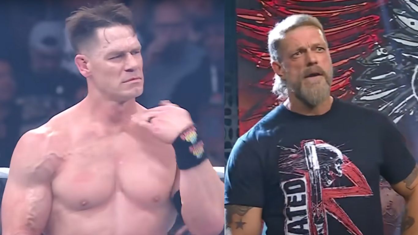 John Cena (left) and Cope (fka Edge) (right) [Images via WWE and AEW