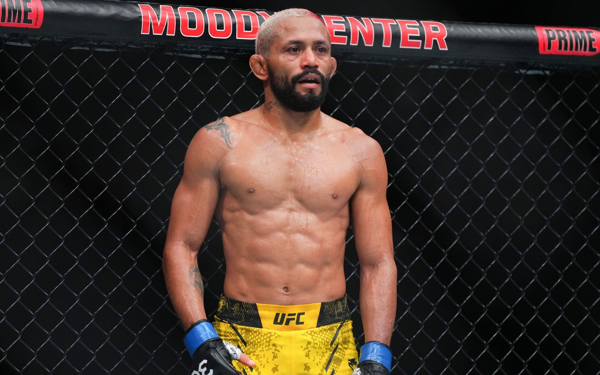"The car that I had flipped over several times" - Former UFC champion Deiveson Figueiredo shares aftermath of horrific car crash