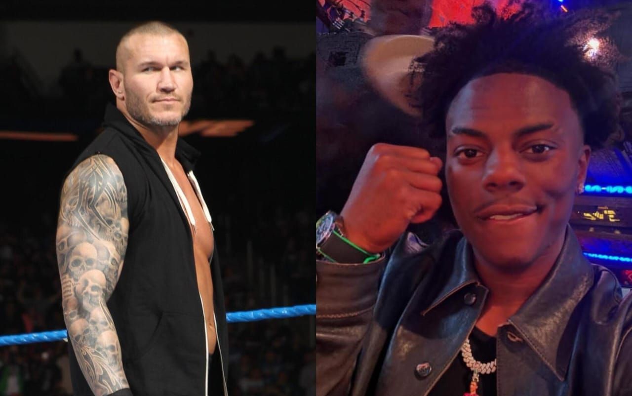 Randy Orton (left), IShowSpeed (right). [Image credits: wwe.com and Speed